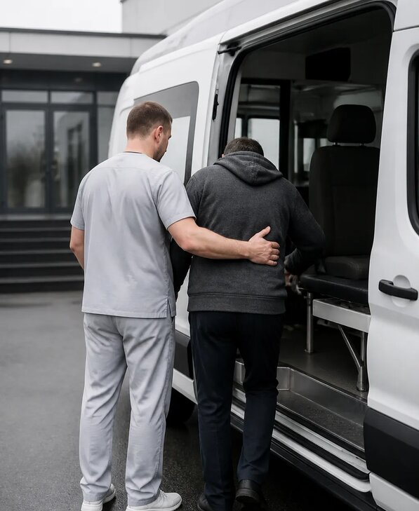 Организация медтранспортировки в Сосновоборске от 5173 р. | Медзона